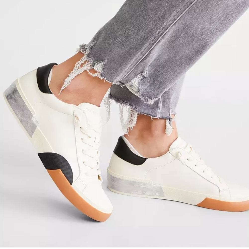 Dolce Vita Zina Leather Court Sneaker